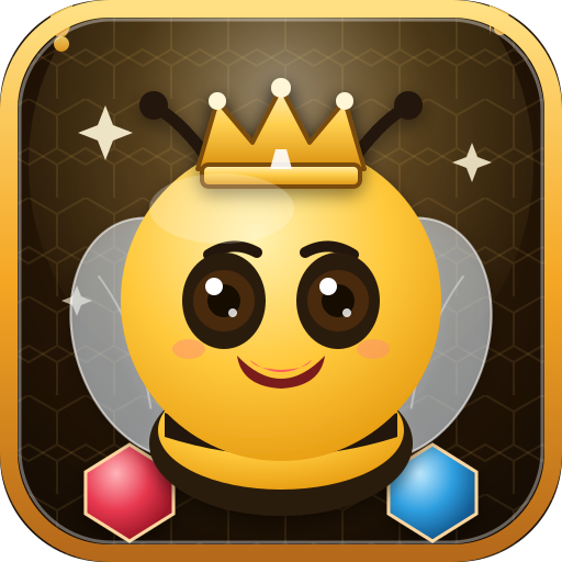 Bee Honeycomb Match game icon